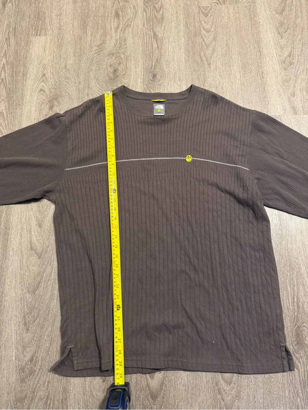 Vintage North Face A5 Series Shirt Thermal TNF Long Sleeve Thermal Brown XL